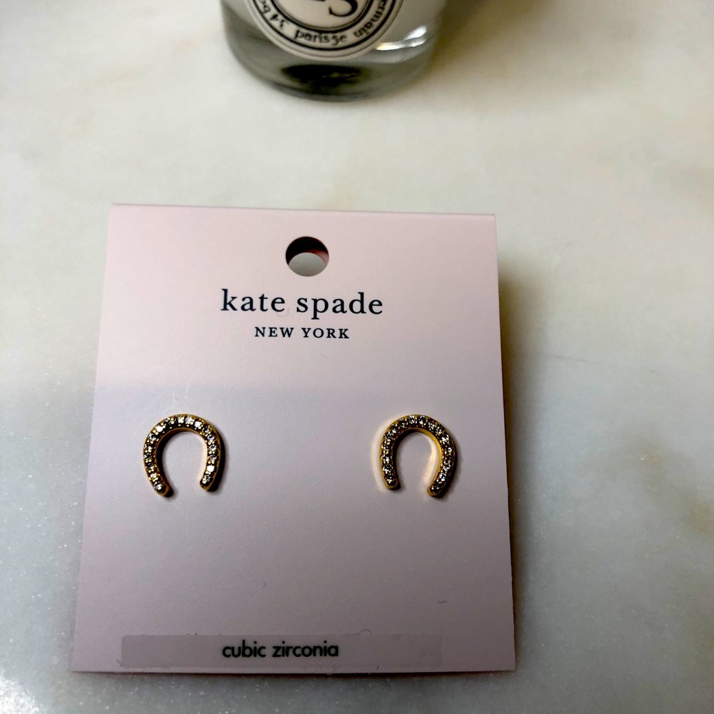 Kate Spade Horse Shoe Studs